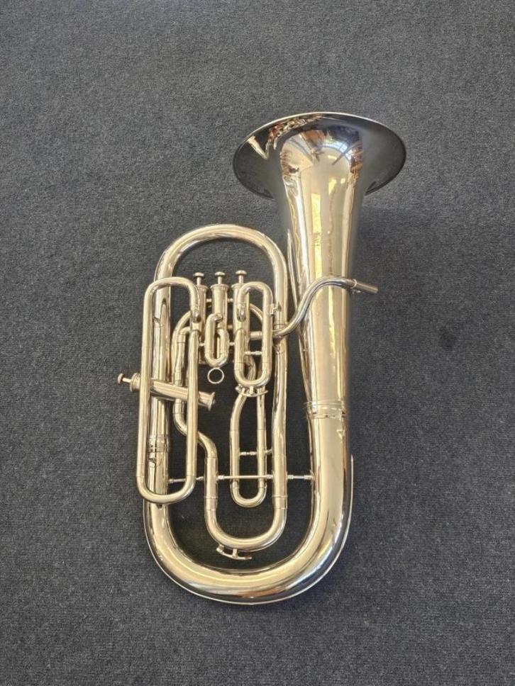 Persy Bruxelles 4 valve Bes Euphonium, Muziek en Instrumenten, Blaasinstrumenten | Overige, Gebruikt, Koperblazer, Ophalen