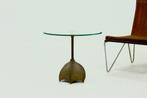 Jan des Bouvries Side Table Quasar Jaren 60 70 80 Design, Ophalen, Gebruikt, Rond, Overige materialen