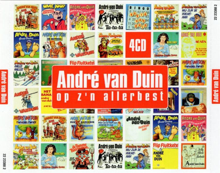 André van Duin – Op Z'n Allerbest 4XCD, Cd's en Dvd's, Cd's | Nederlandstalig, Zo goed als nieuw, Pop, Verzenden