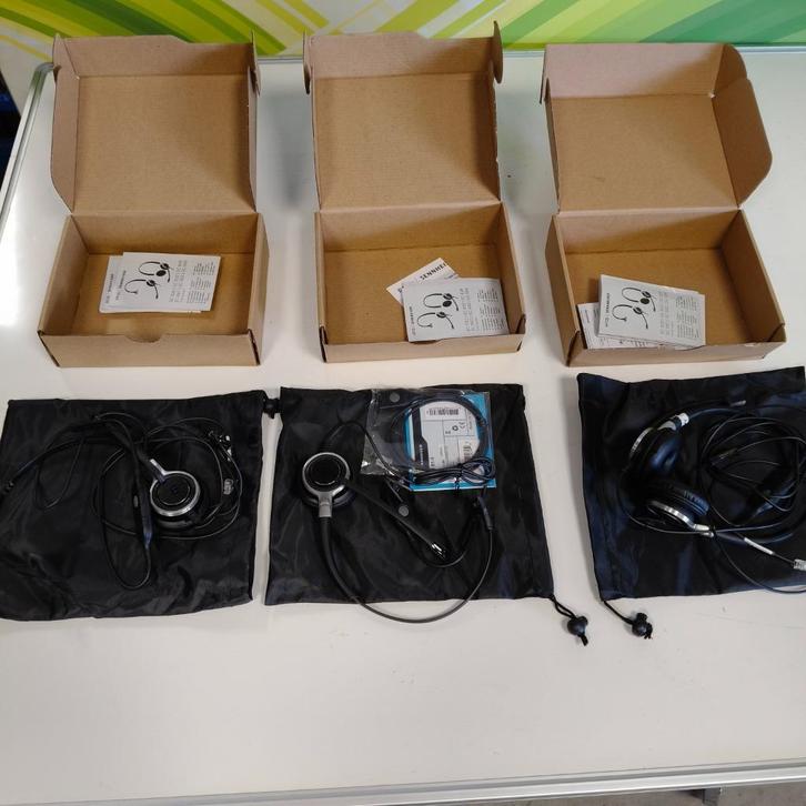 Sennheiser Headset SC 632 of SC 660 voor slechthorende, Computers en Software, Headsets, Gebruikt, Over-ear, Bedraad, Ophalen