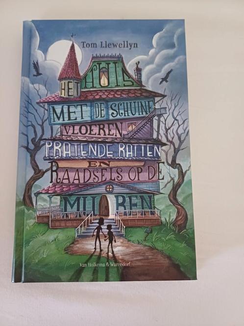 Het huis met de schuine vloeren, pratende ratten en raadsels, Boeken, Kinderboeken | Jeugd | 10 tot 12 jaar, Zo goed als nieuw