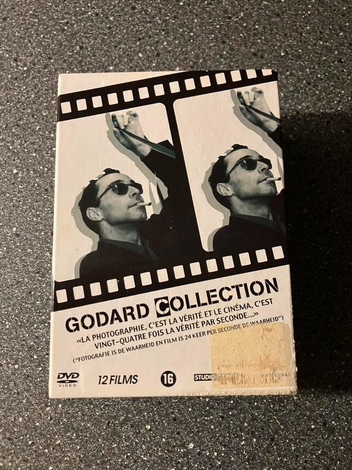 Godard - Collection 12-Dvd Box, Cd's en Dvd's, Dvd's | Filmhuis, Zo goed als nieuw, Frankrijk, Boxset, Vanaf 16 jaar, Ophalen of Verzenden