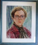 Milt Kobayashi [geb.1949] - Portret 1979 - Pastel, Ophalen