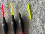 adv 242 / NIEUW set 4 dobbers voor breeklichtje TUBERTINI, Watersport en Boten, Ophalen of Verzenden, Nieuw, Dobber of Lood