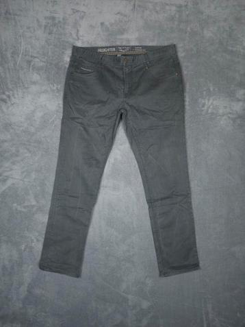 PME Legend Broek Freighter W38 L32 Slim Fit Grijs Pall Mall beschikbaar voor biedingen