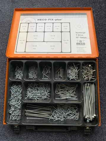 Heco-Fix-Plus Schroeven Set - Zo goed als nieuw beschikbaar voor biedingen