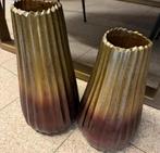 Richmond Kenza medium, Kenza Small goud, wijn rood vaas, Huis en Inrichting, Ophalen, Overige kleuren, Aardewerk of Porselein