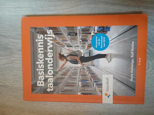 Henk Huizenga - Basiskennis taalonderwijs, Boeken, Studieboeken en Cursussen, Zo goed als nieuw, Overige niveaus, Alpha, Ophalen of Verzenden