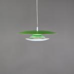 Groene Deense design hanglamp - retro uitstraling, Ophalen of Verzenden, Zo goed als nieuw, Metaal, Deens design