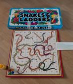 Vintage Snakes & Ladders Bordspel, Ophalen, Gebruikt, Ingham Day, Reisspel
