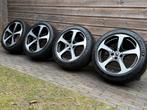 Orig Mercedes-Benz C-klasse 18 inch velgen breedset + winter, 18 inch, Banden en Velgen, Personenwagen, Gebruikt