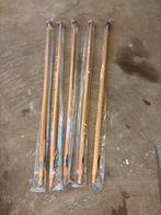 Vlaggenstok hout boot 120cm, 35mm rond, Watersport en Boten, Ophalen of Verzenden, Nieuw, 3 tot 6 meter, Toebehoren