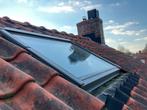 2 dakramen Fakro 128cm x 91cm incl rolgordijn en gootstukken, Ophalen, Gebruikt, 80 tot 120 cm, Dubbelglas