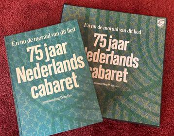 75 jaar cabaret LP boxset + hardcover boek Wim Ibo 1e editie beschikbaar voor biedingen
