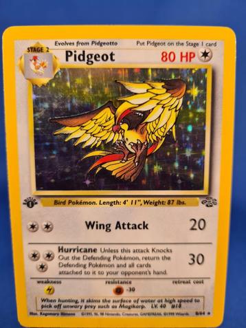 Pidgeot 8/64 - Jungle (1st edition) beschikbaar voor biedingen