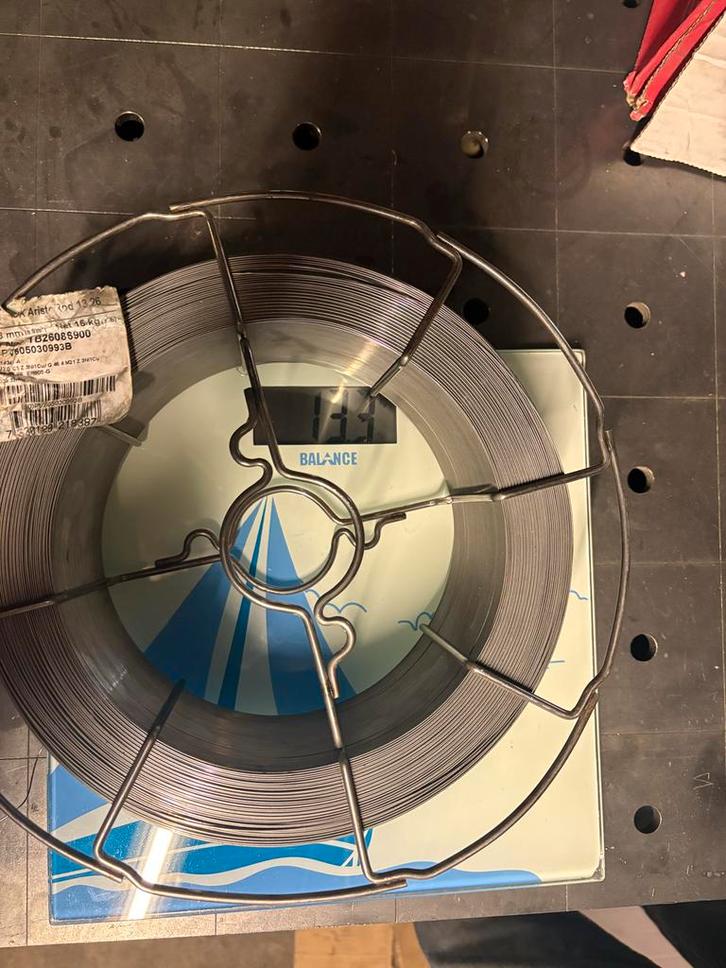 ESAB OK AristoRod 13.26 Lasdraad 0.8mm - 15kg, Doe-het-zelf en Verbouw, Gereedschap | Lasapparaten, Ophalen of Verzenden