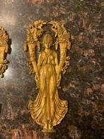 Appliques art nouveau jugendstill brons, Antiek en Kunst, Ophalen of Verzenden