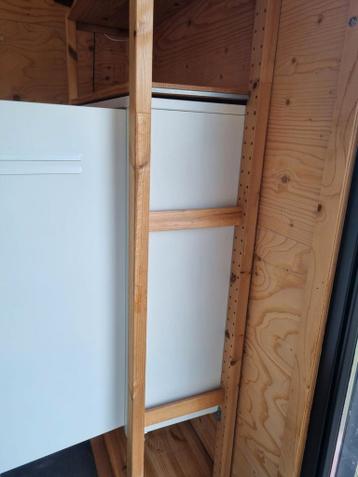 Ivar locker kast met deuren wit ikea - afbeelding 2