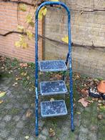 Brabantia keukentrap 3 treden, Ophalen, Gebruikt, Trap, Opvouwbaar of Inschuifbaar