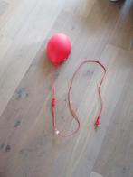 Rode ballon lamp, Kunststof, Ophalen of Verzenden, Zo goed als nieuw, Minder dan 100 cm