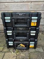3x Dewalt Tstak koffer zgan, Ophalen of Verzenden, Zo goed als nieuw