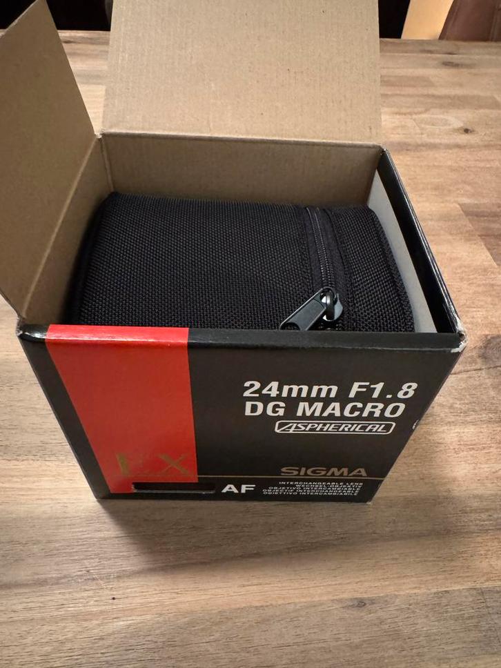 Sigma 24mm F1.8 Macro Nikon - Zo goed als nieuw, Audio, Tv en Foto, Fotografie | Lenzen en Objectieven, Zo goed als nieuw, Macrolens