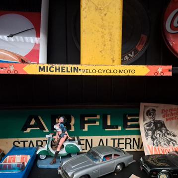 Michelin Velo-Cyclo-Moto blikken reclamebord  beschikbaar voor biedingen