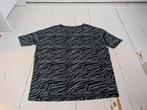 T-shirt met zebraprint van Bon'A Parte, Kleding | Dames, Zwart, Maat 46/48 (XL) of groter, Ophalen of Verzenden, Zo goed als nieuw