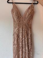 Bruiloft jurk dames, Kleding | Dames, Jurken, Ophalen of Verzenden, Zo goed als nieuw, Maat 34 (XS) of kleiner, Roze