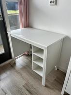 Ikea wit brusali kinderbureau. 90 x 52 cm., Huis en Inrichting, Bureaus, Ophalen, Zo goed als nieuw