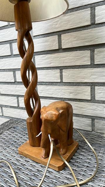 Vintage tafellamp - Olifant beschikbaar voor biedingen