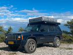 Jeep Cherokee XJ Sport -Front Runner roofrack daktent luifel, Auto's, 450 kg, Beige, Blauw, 3960 cc