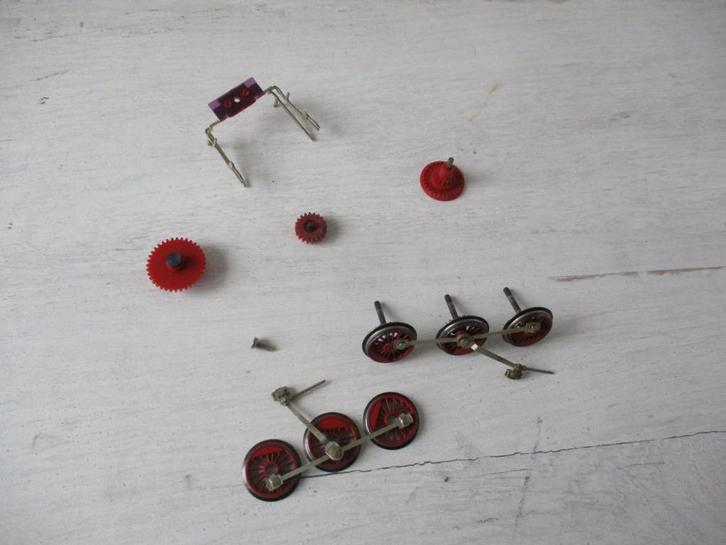 Fleischmann Onderdelen van BR53, Hobby en Vrije tijd, Modeltreinen | H0, Zo goed als nieuw, Locomotief, Gelijkstroom, Fleischmann