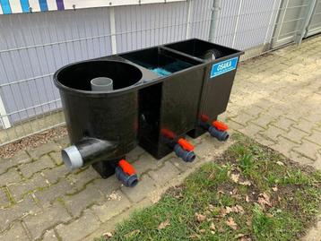 Polyester kamerfilter, incl. vulling en 3 aftap kogelkranen beschikbaar voor biedingen