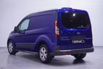 Ford Transit Connect 1.5 TDCI 120 pk Automaat Trend L1 Navi,, Auto's, Bestelauto's, Stof, Gebruikt, 4 cilinders, Blauw