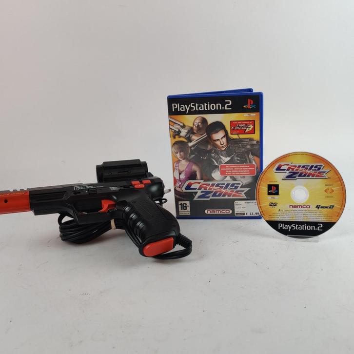 Crisis Zone ps2 + Joytech Sharpshooter || nu voor €49.99!!, Spelcomputers en Games, Games | Sony PlayStation 2, Gebruikt, Shooter