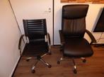 2 Nette bureaustoelen, Huis en Inrichting, Ophalen, Zo goed als nieuw, Zwart, Bureaustoel