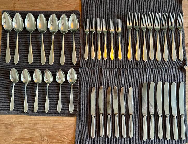 GERO Zilmeta Bestekset - 38 Delig, Antiek en Kunst, Antiek | Bestek, Ophalen of Verzenden