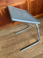 Twee bijzettafels/ laptoptafels/bedtafel inklapbaar, Huis en Inrichting, Tafels | Bijzettafels, Minder dan 55 cm, Gebruikt, Metaal of Aluminium