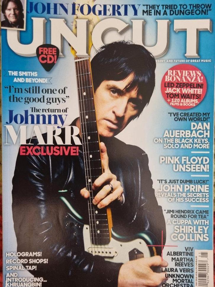 UNCUT 05-2018 252 Marr Smiths Smalls Fogerty Auerbach, Boeken, Tijdschriften en Kranten, Zo goed als nieuw, Muziek, Film of Tv
