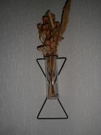 2 wandhangers leuk met droogbloemen, Ophalen of Verzenden, Gebruikt