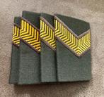 24 rangen rangemblemen epauletten Natres Kon. Landmacht, Ophalen of Verzenden, Landmacht, Nederland, Embleem of Badge