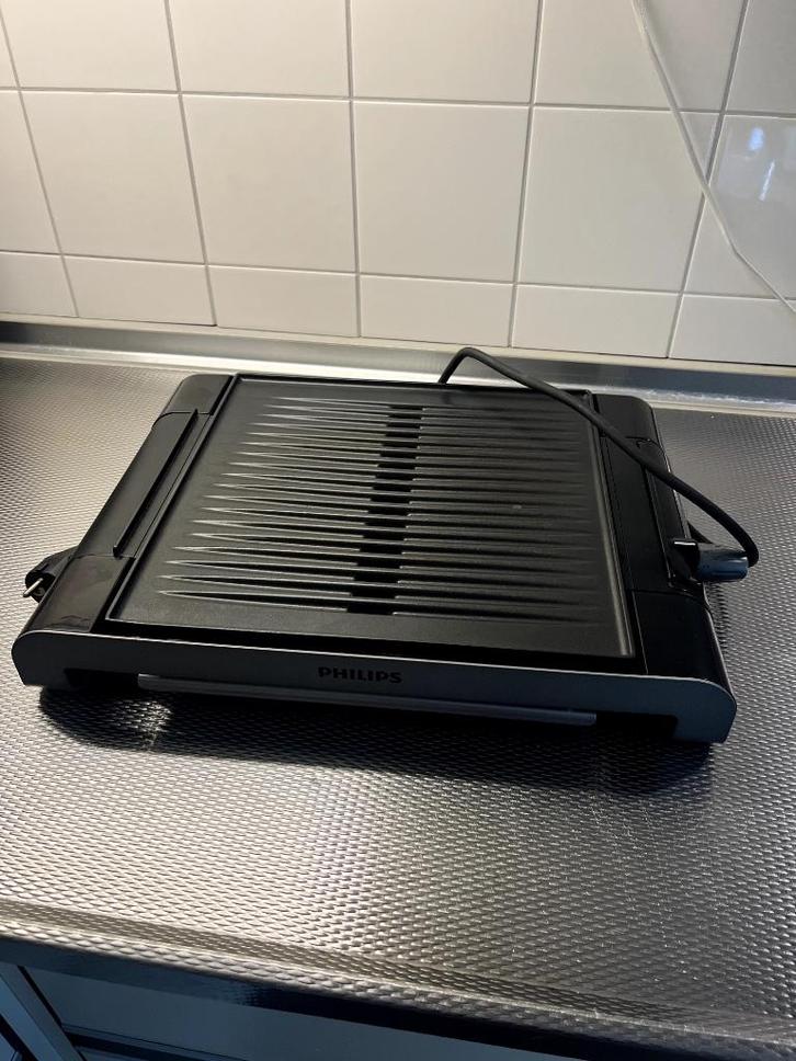 Philips HD4419 tafelgrill - goede staat, Witgoed en Apparatuur, Grillplaten, Zo goed als nieuw, Tafelgrill, Ophalen of Verzenden