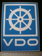 grote sticker VDO logo stuurwiel scheepswiel schip, Verzenden, Zo goed als nieuw, Bedrijf of Vereniging