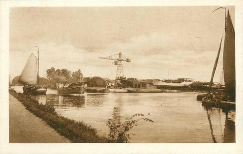 (388-554-003) Gorinchem Haven Scheepswerf, Verzamelen, Ansichtkaarten | Nederland, Zuid-Holland, Verzenden