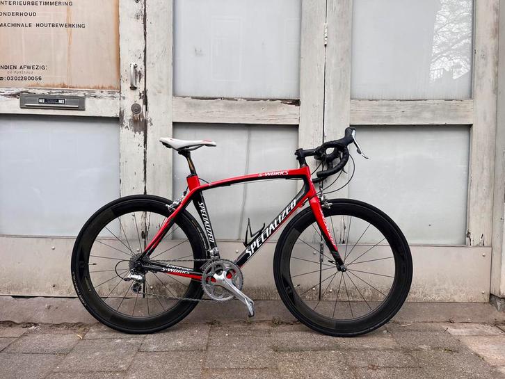 Specialized S-Works Tarmac | 56 | Dura Ace | Carbon wielen, Fietsen en Brommers, Fietsen | Racefietsen, Gebruikt, Heren, Overige merken