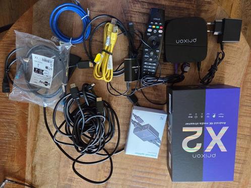 Prixon X2 4K Android Media Streamer, Audio, Tv en Foto, Mediaspelers, Nieuw, Zonder harde schijf, HDMI, Ophalen of Verzenden