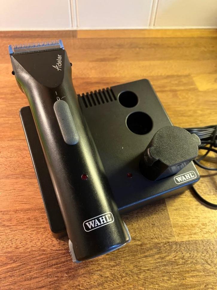 Tondeuse accu scheermachine Adelar Wahl, Dieren en Toebehoren, Paarden en Pony's | Verzorgingsproducten, Zo goed als nieuw, Ophalen of Verzenden