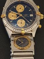 Vitage horloge jaren 90 Breitling compleet met doos en cert, Staal, Staal, Breitling, Polshorloge