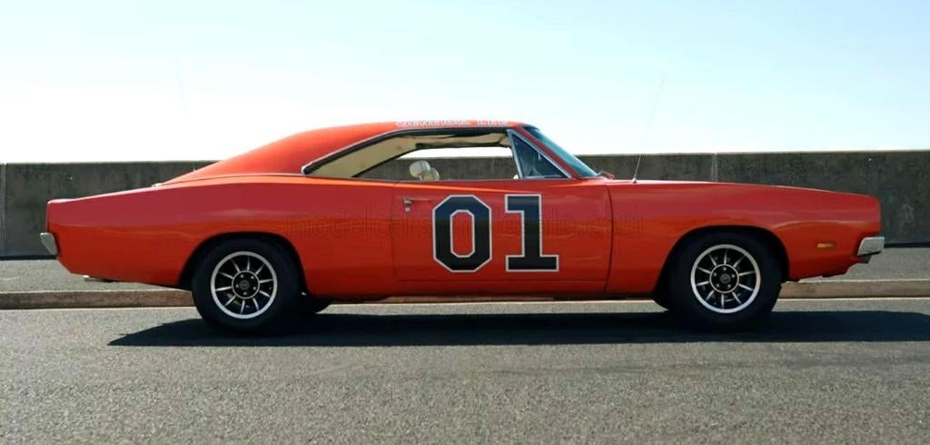 Dukes Of Hazzard "General Lee" 1969 Dodge Charger 1:18, Hobby en Vrije tijd, Modelauto's | 1:18, Overige merken, Auto, Nieuw, Ophalen of Verzenden